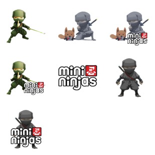 Mini Ninjas Dock Pack icon sets preview