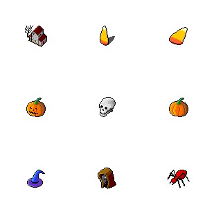 Halloween '96 icon sets preview