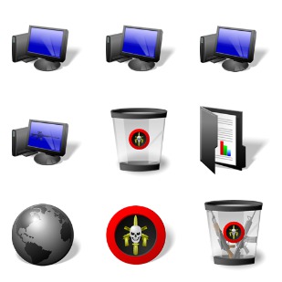 Elite Desktop icon sets preview