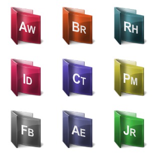 Adobe Folders icon sets preview