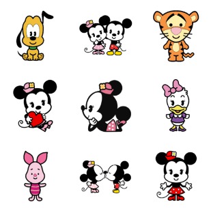 Baby Disney Pack icon sets preview