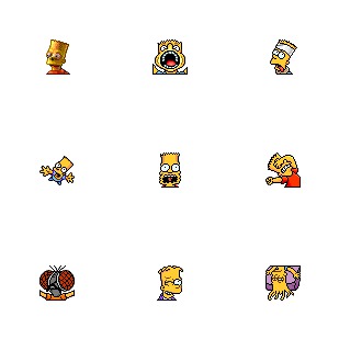 Simpsons Vol. 09 icon sets preview