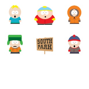 South Park icon sets preview