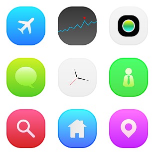 iOS8 Settings icon sets preview