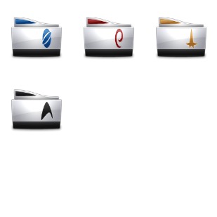 Star Trek Folders icon sets preview