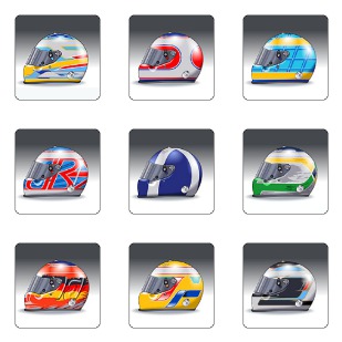 F1 2008 icon sets preview