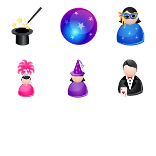 Magic People icon sets preview